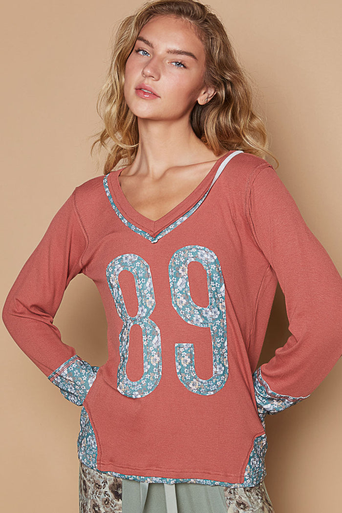 89 Knit Top - Ginger -  UKT438