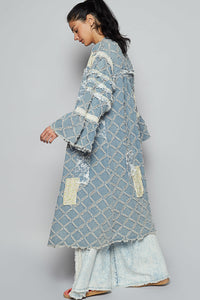 Denim, Lace Vintage Jacket - UWT237