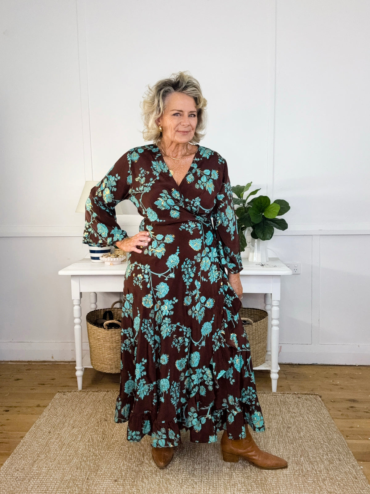Brandy Wrap Dress