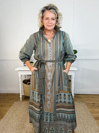 Cinzia Button Dress