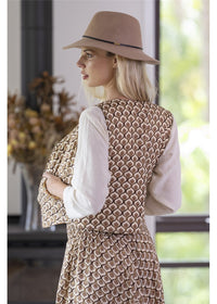 Donella Quilted Waistcoat - Reversible