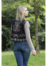 Danica Embroidered Vest