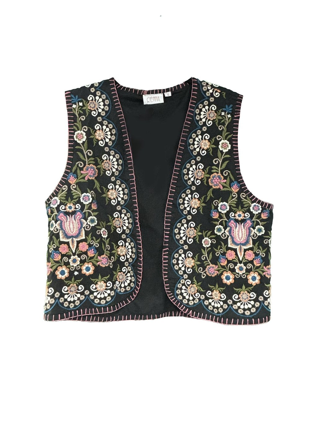 Danica Embroidered Vest