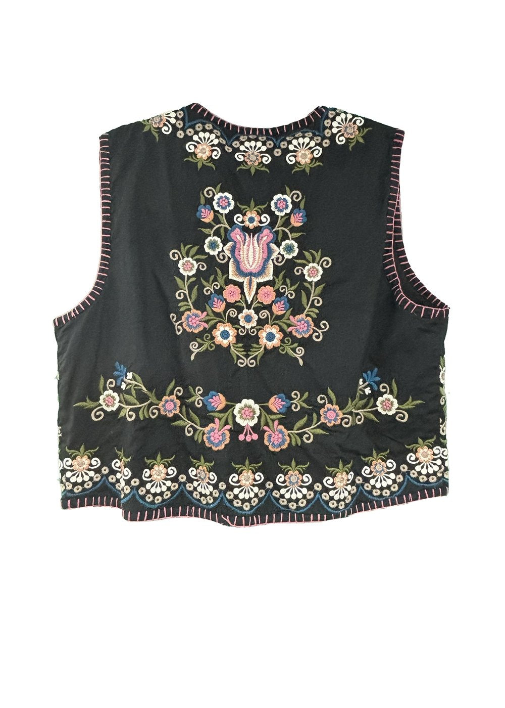 Danica Embroidered Vest