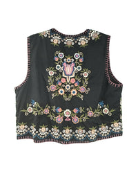 Danica Embroidered Vest