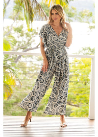 Leura Frill Sleeve Jumpsuit