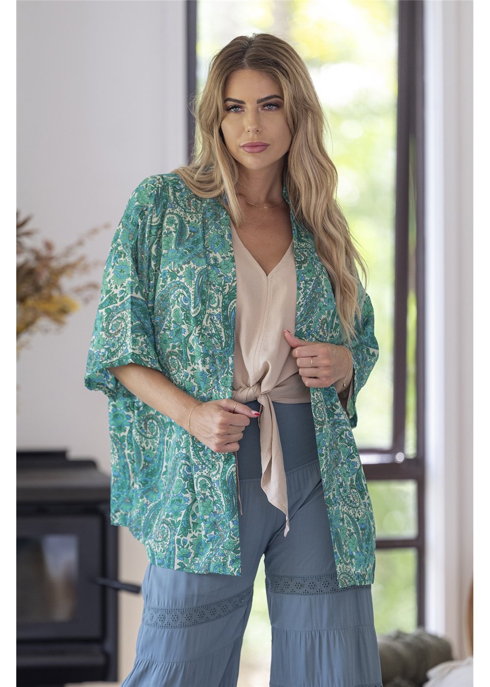 Beatrix Short Kimono