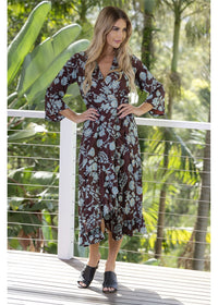 Brandy Wrap Dress