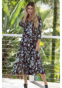 Brandy Wrap Dress