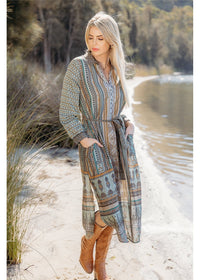 Cinzia Button Dress