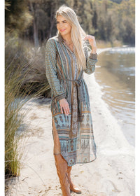 Cinzia Button Dress