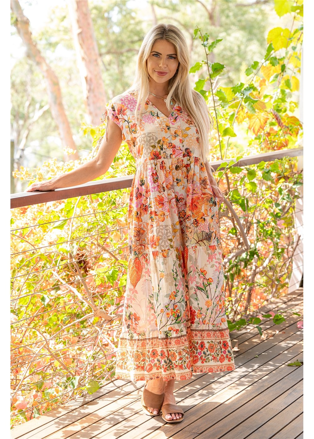 Rouge Bloom Bluebell Dress