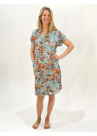 Bridget Buttoned Dress