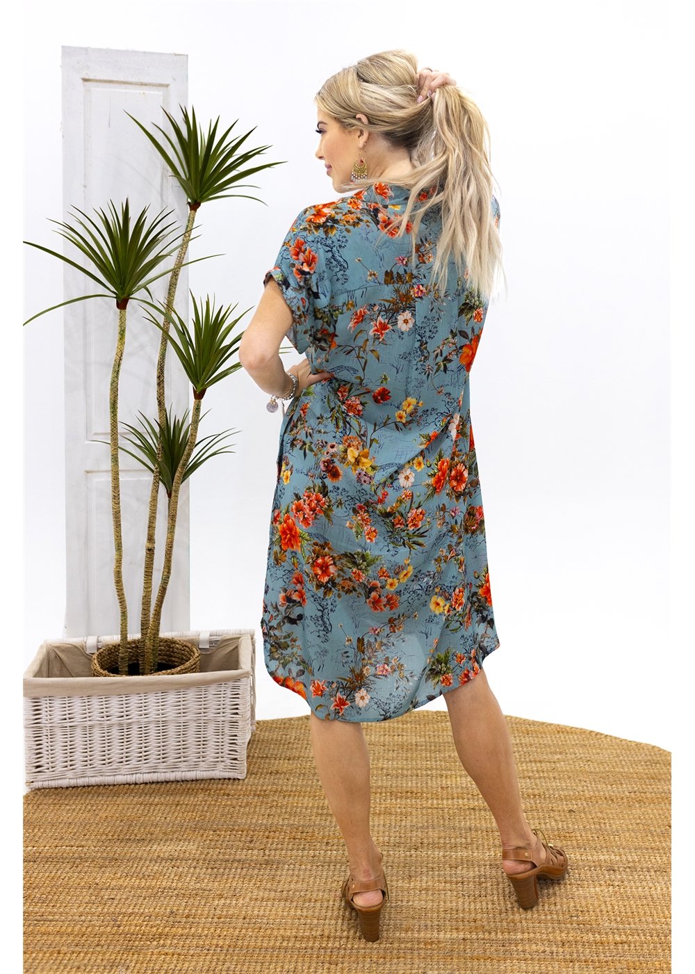 Bridget Buttoned Dress