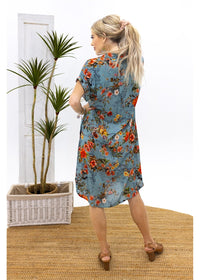 Bridget Buttoned Dress
