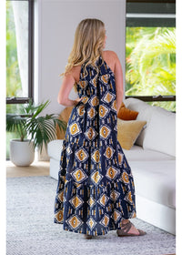 Orana Cotton Layered Maxi Dress