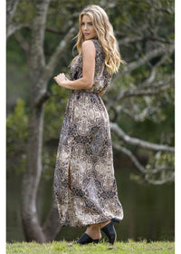 Eshe Short Sleeve Maxi Dress