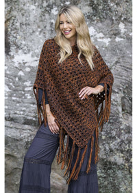Boho Poncho Or  Beanie