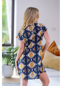 Orana Cotton Short Shirt Dress