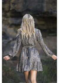Astrid Short Wrap Dress