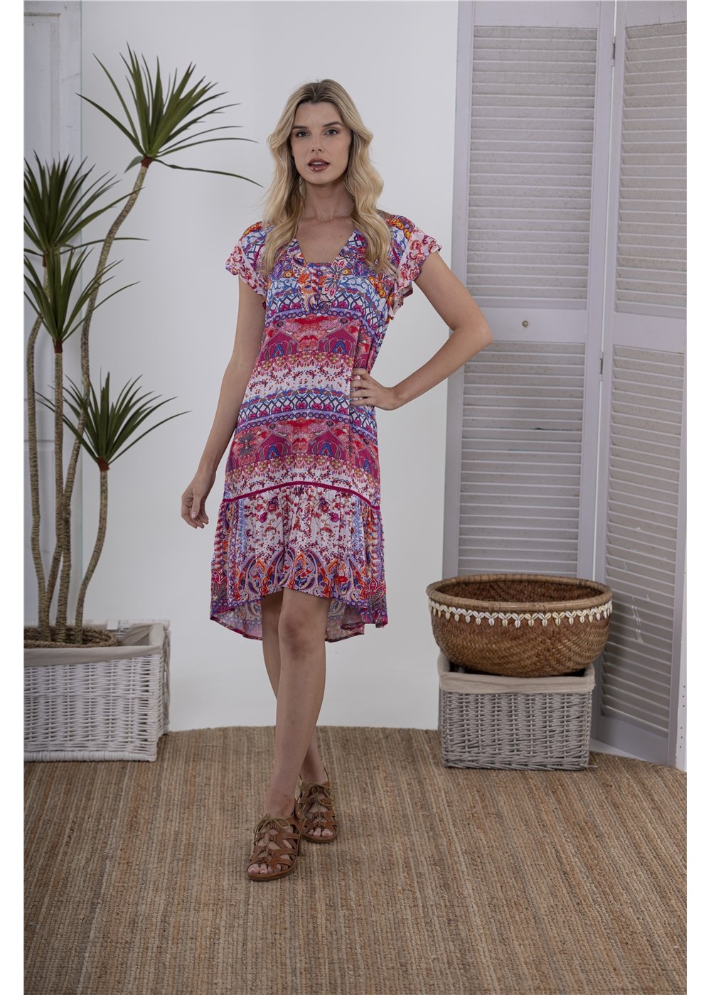 CEMINA MIDI DRESS