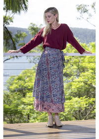 Livia Wrap Skirt