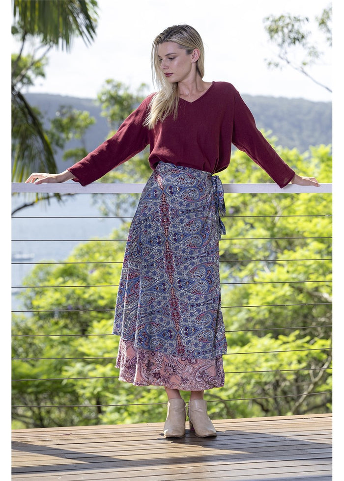 Livia Wrap Skirt