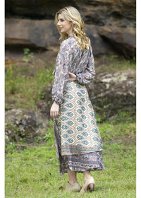 Pearl Wrap Skirt