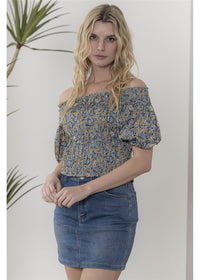 Lamu Ruched Top