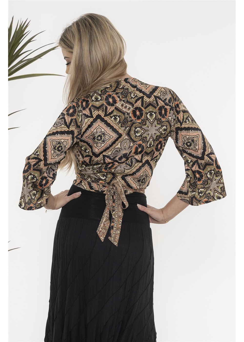 Keisha Wrap Top