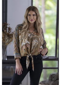 Donella Collared Blouse