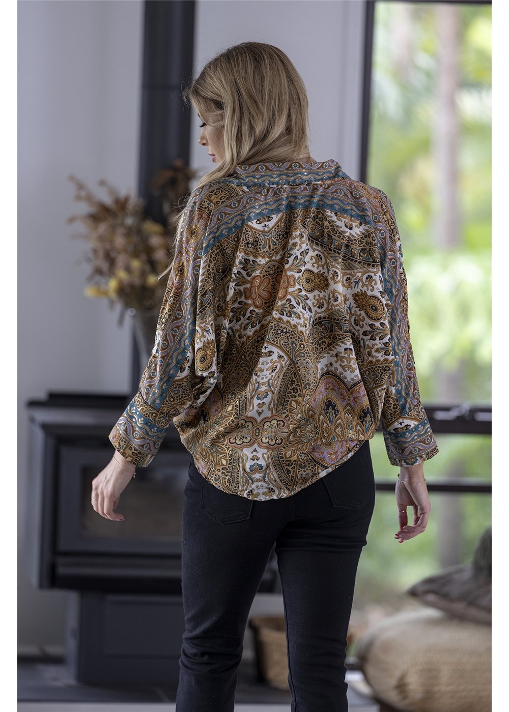 Donella Collared Blouse