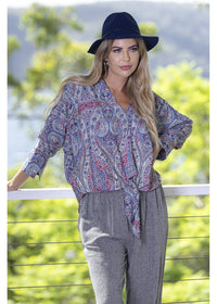 Livia Collared Blouse