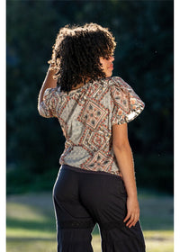 Keola S/Sleeve Blouse