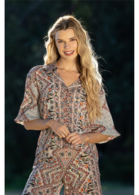 Keola Balloon Sleeve Top