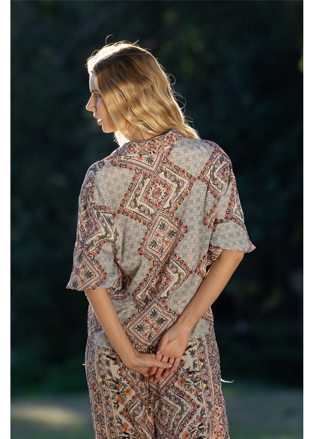 Keola Balloon Sleeve Top