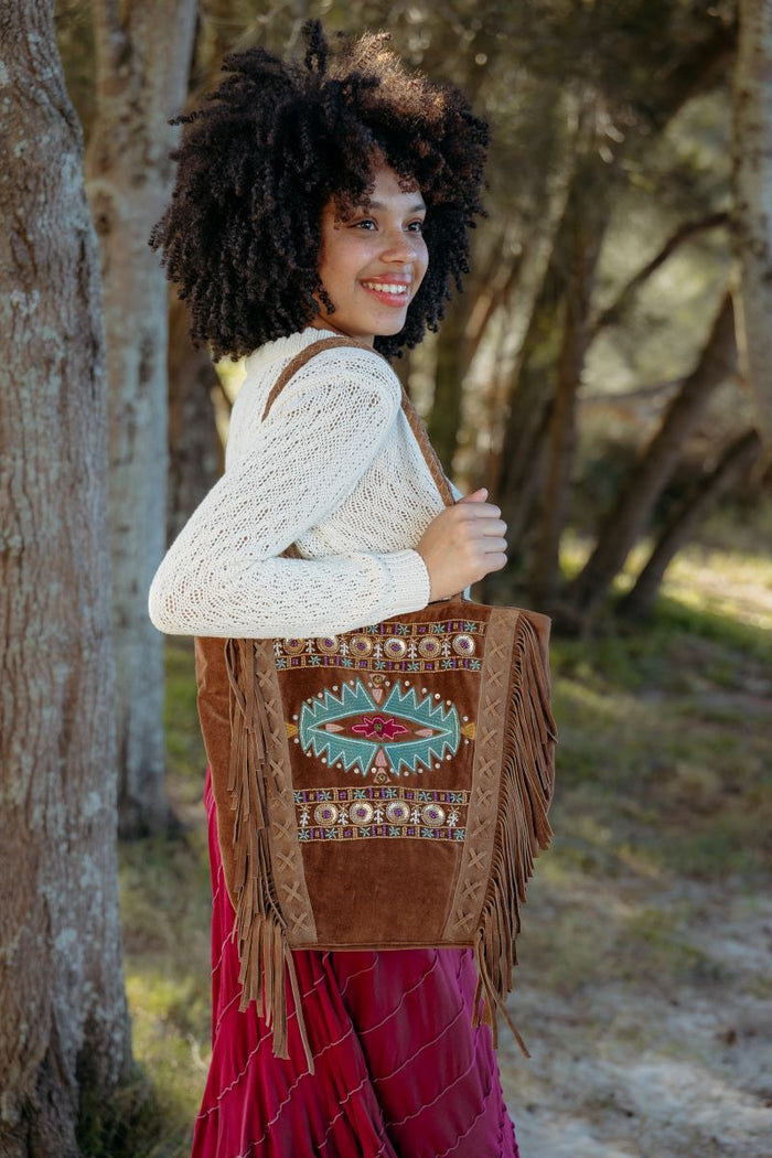 Velvet Suede Bag - AJ40