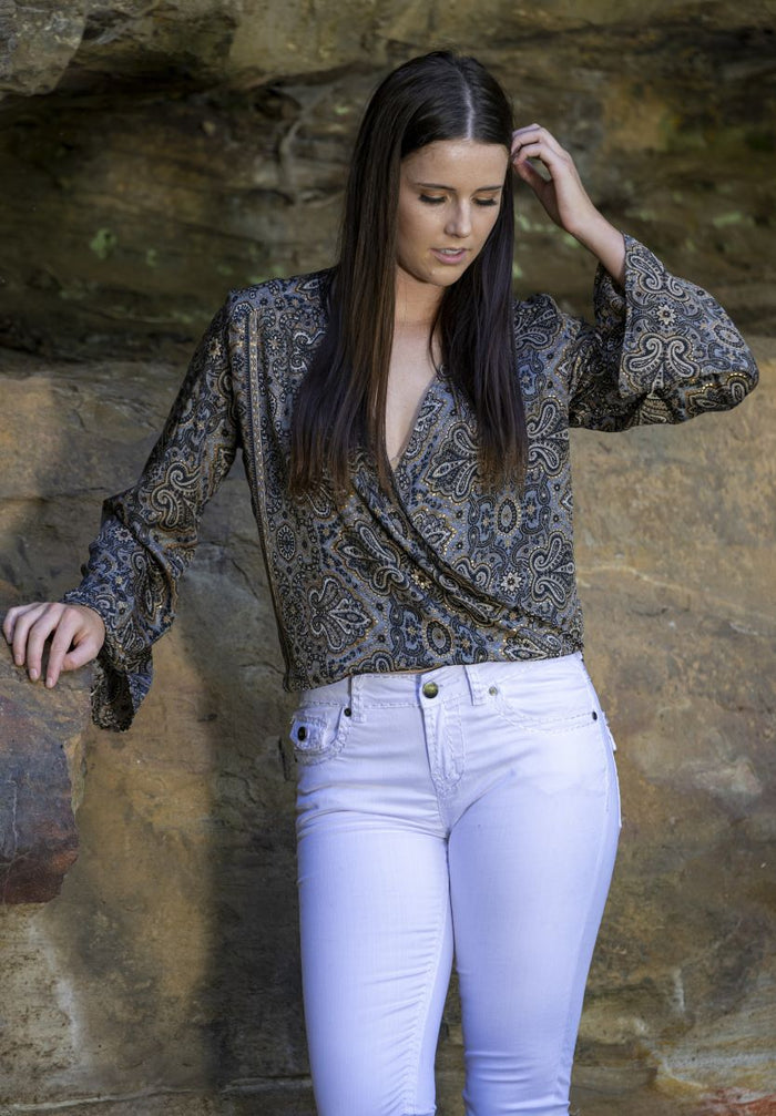 Astrid Crossover Top