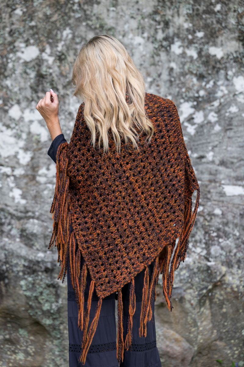 Boho Poncho Or  Beanie