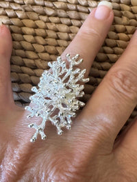Sterling Silver Coral