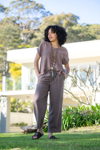 Elea Top - Chocolate