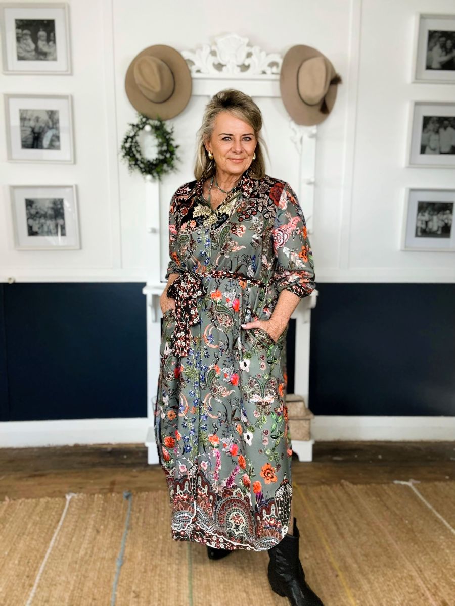 Jolene Buttoned Dress