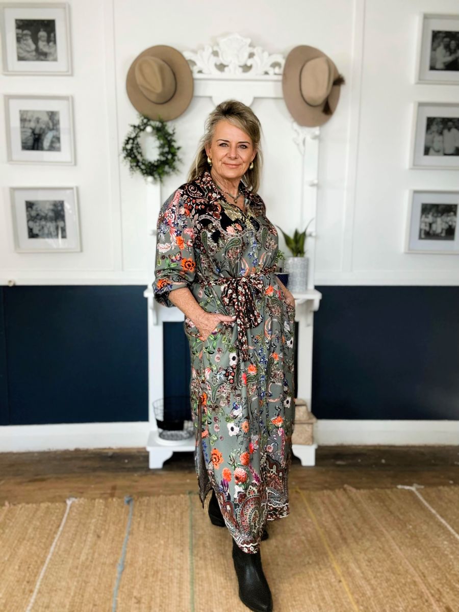 Jolene Buttoned Dress