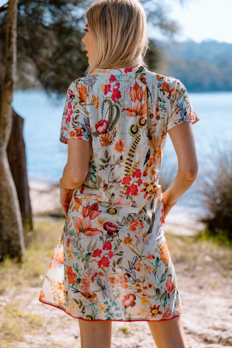 Kerala Pintuck Dress