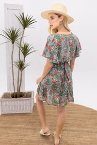 Mele Short Sleeve Midi Dress