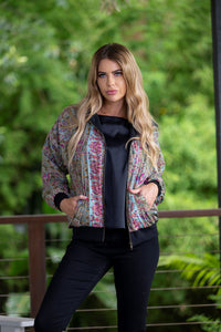 Olive Hooded Bomber