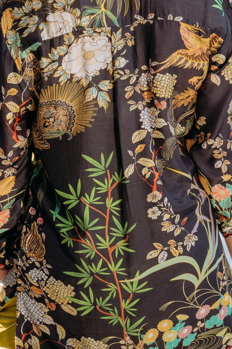 Phoenix Night Button Dress