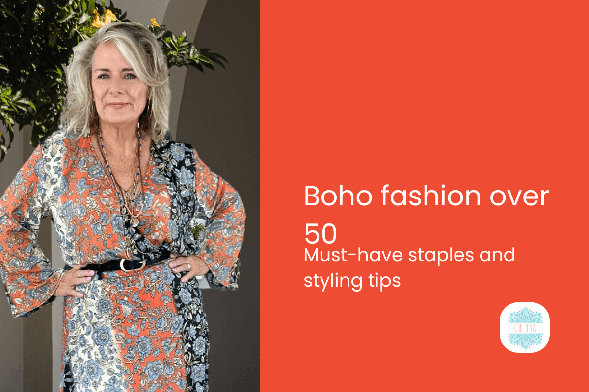 A complete guide to boho fashion for women over 50: must-have staples and styling tips