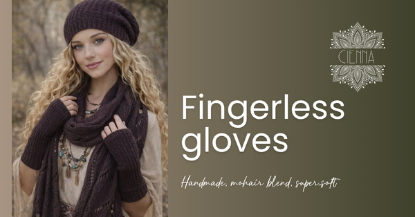 Fingerless gloves you can still type in