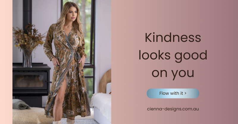 Kindness looks good on you